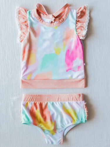 Sweet Honey Boutique Clothing Miki Swim Suit Rash Guard 5T Toddler Girls 5 NEW