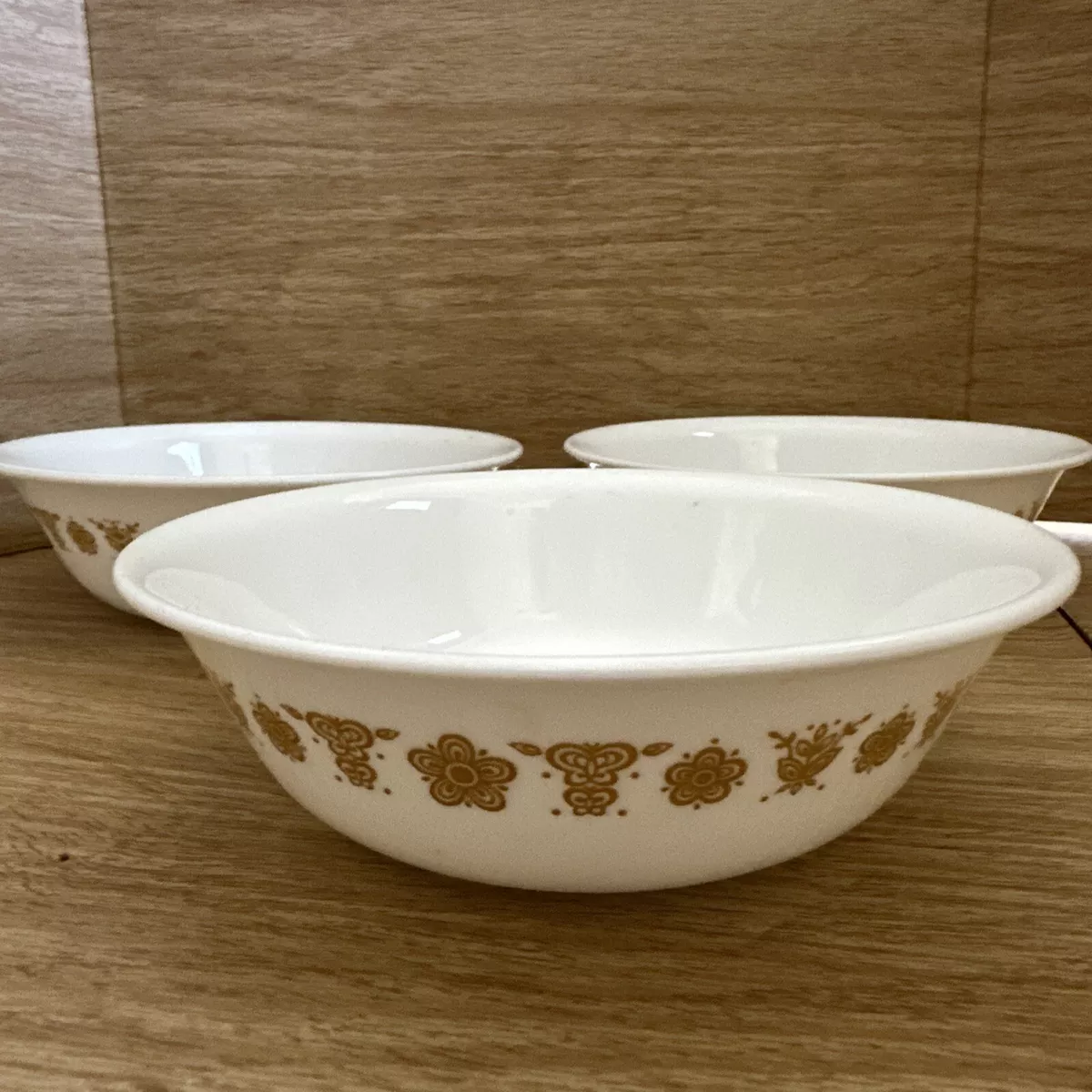 Corelle butterfly gold clearance bowls