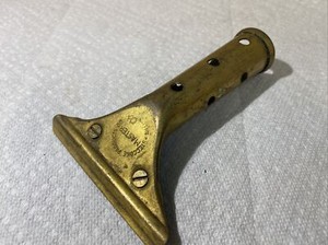 Vintage Brass Steccone Products Squeegee Master 3-1/4” Oakland California