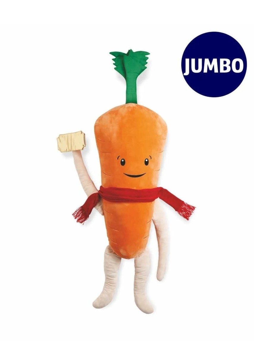 Limited Edition Jumbo Kevin the Carrot Plush Golden Ticket 2023