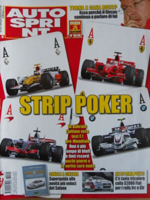 AUTOSPRINT n�9 2007 Speciale Salone di Ginevra Gioielli in Vetrina   [P72]