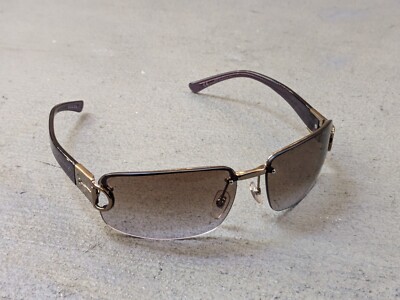 Gucci Sunglasses GG2766/F/S Silver Metal Gray Lens Square Rimless