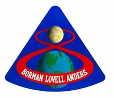 Nasa Apollo 8 Sticker Decal M401