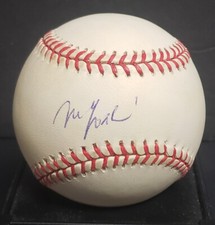 Masato Yoshii autographed baseball (New York Mets National League Ball Japan)
