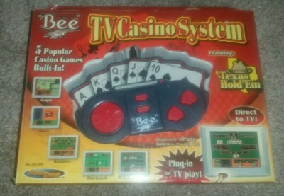 2005 Techno Source BEE, TV Casino system 5 built in games, plug & play, roulette