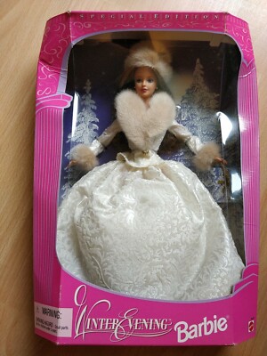 Barbie Vintage Winter Evening Neu