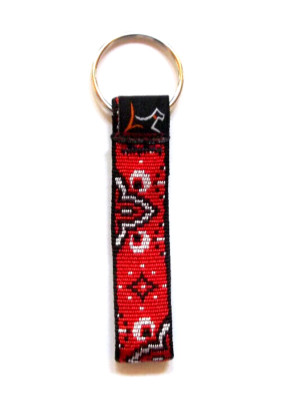 Lupine Keychain WILD WEST 3/4''x 4'' ~ New