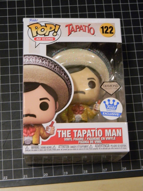 Funko Pop Ad Icons The Tapatio Man Diamond Edition Funko Shop Exclusive