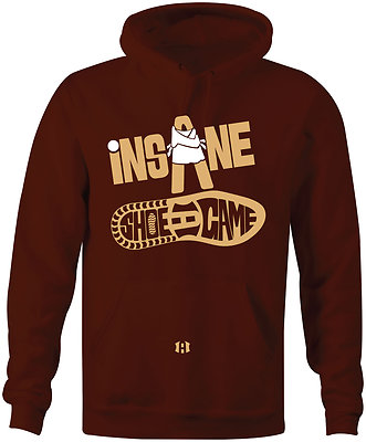 ''INSANE SHOE GAME'' Hoodie to Match Retro 11 Velvet ''Night Maroon'' Heiress