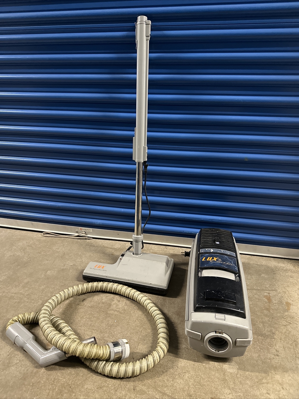 Electrolux Aerus Lux Classic Canister Vacuum w Brush Tested eBay