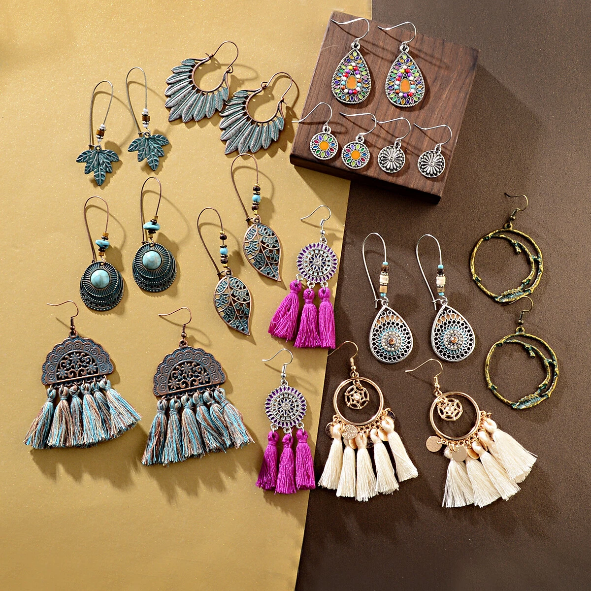 Details 152+ boho earring sets latest seven.edu.vn