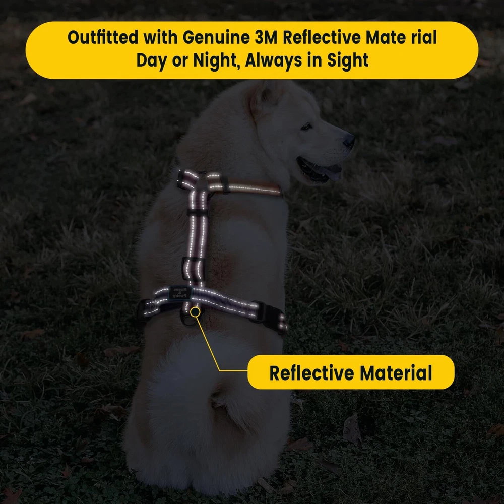 Dog Harness for Large Dogs No-Pull Dog Harness and Leash Set Adjustable Refle...