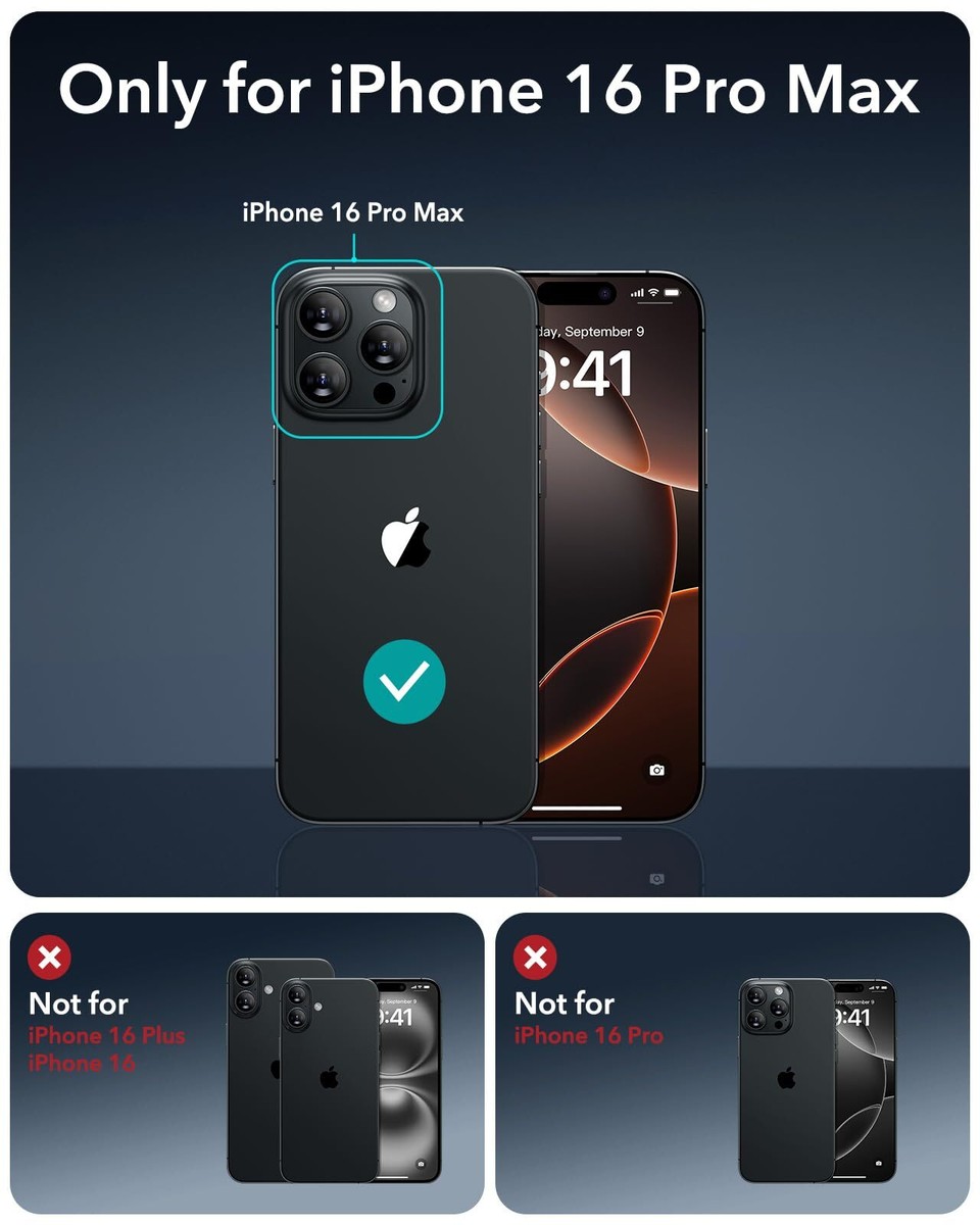 ESR for iPhone 16 Pro Max Case Camera Control Compatible with