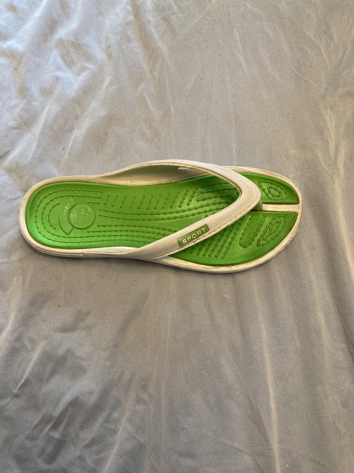 Sandali infradito da donna taglia 9 e 10 lotto di 2 in condizioni delicatamente usati