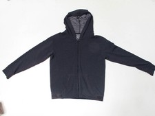 Youth Nike Dri-fit Hoodie Gray Long Sleeve Zip up Size XL 17003844