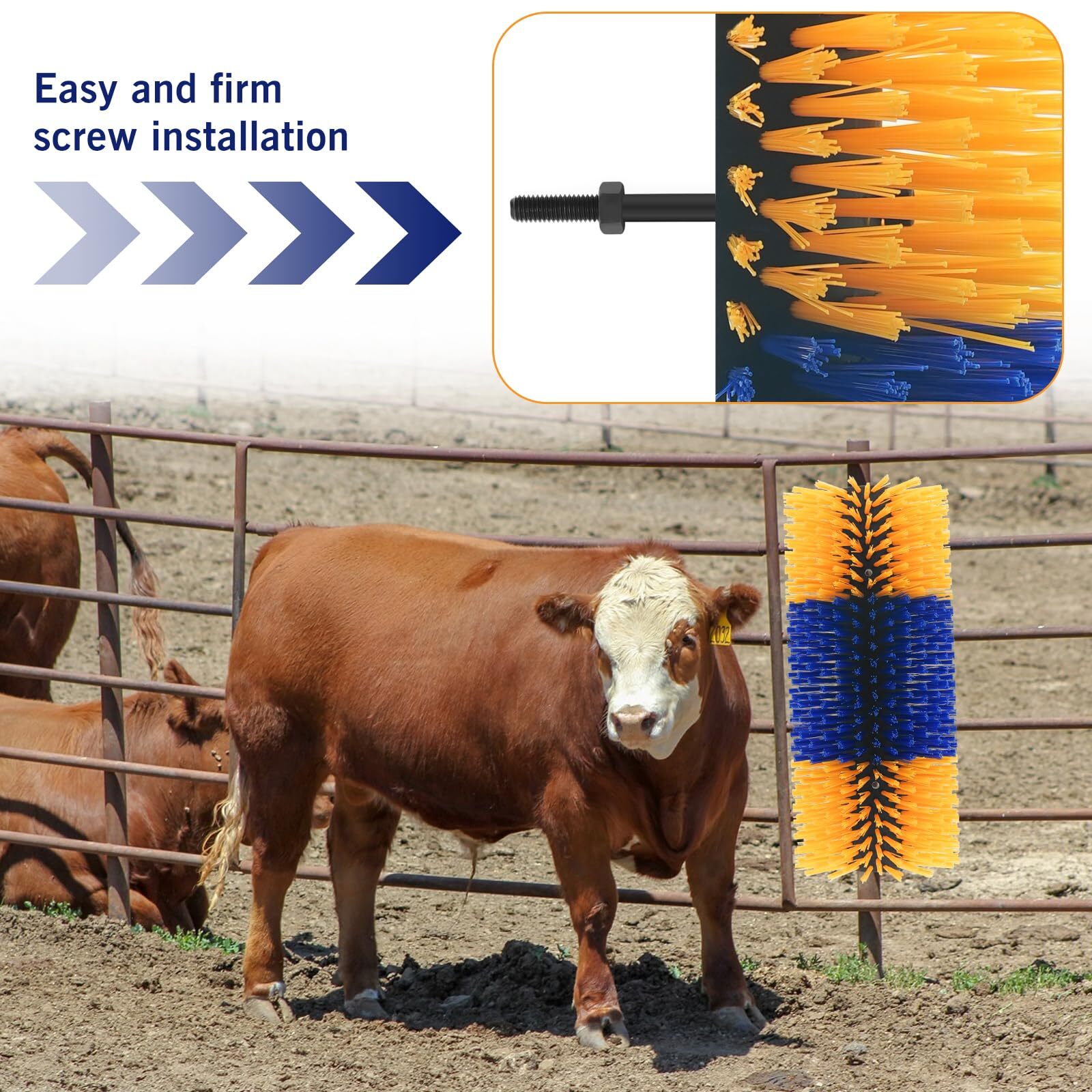 livestock scratching brush cow scratcher Brush horse brush Full Massage