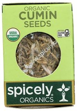 Spicely Organics Organic Cumin Seed Whole .5 Oz