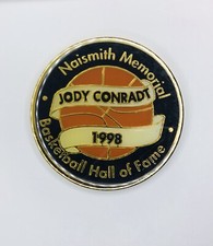 AMAZING Jody Conradt Naismith Memorial Basketball Hall of Fame Pin. TX Longhorns