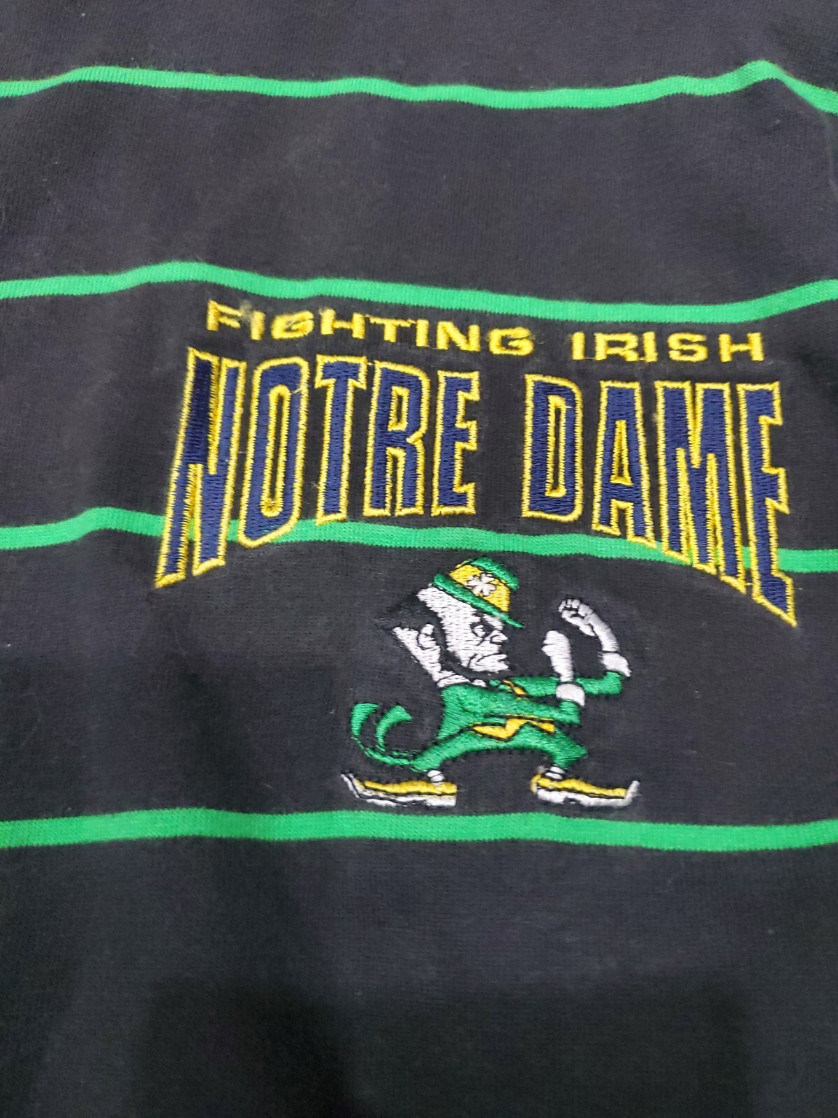 CAMICIA VINTAGE SALEM SPORTSWEAR PRIMA FILA NOTRE DAME MANICA LUNGA UOMO TAGLIA XL