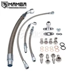 VOLVO 740 940 B230FT Turbo Oil Water Line Kit w/ Stock Mitsubishi TD04 turbo UK
