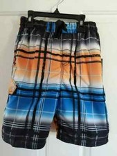 KANU Multicolor Swim Trunks for Boy Size M 5-6 NWT 28
