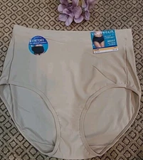 VANITY FAIR Beyond Comfort Brief SZ 7/L Seamless Panty #13290 nwt $13.50