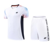 Adult Kid YY Sports Suit Tennis Table Badminton Clothes Set T Shirts shorts