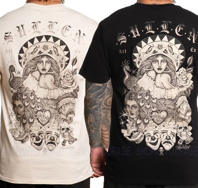 Sullen Art Collective Mando Garza Premium SCM6225 Short Sleeve T-shirt For Men