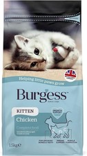 1.5 kg Chicken Flavored Dry Kitten Food - Supports Growth & Immune Health 10.37 per kilo