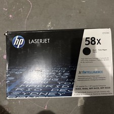 HP 58X CF258X Genuine Laser Toner Cartridge - Black Box Damaged