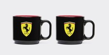 Set 2 tazzine espresso Ferrari nere