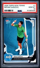 2026 TOPPS NOW TENNIS #1 NOVAK DJOKOVIC PSA 10