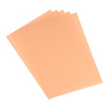 5 Pcs Shrink Plastic Sheets, 8x12 Inch Shrink Films Paper, Peach Pink