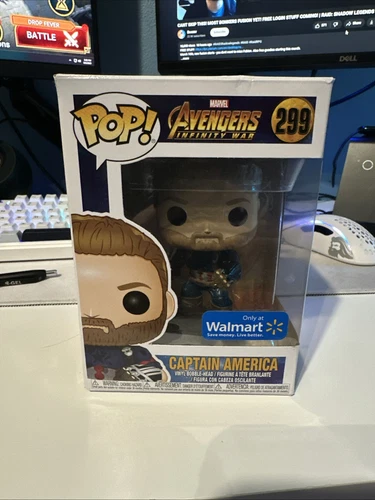 Funko! Pop - Captain America 299 Marvel Avengers Infinity War -Walmart Exclusive