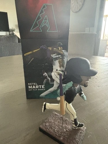 Foco Ketel Marte Bat Flip Bobblehead Arizona Diamondbacks MLB Baseball
