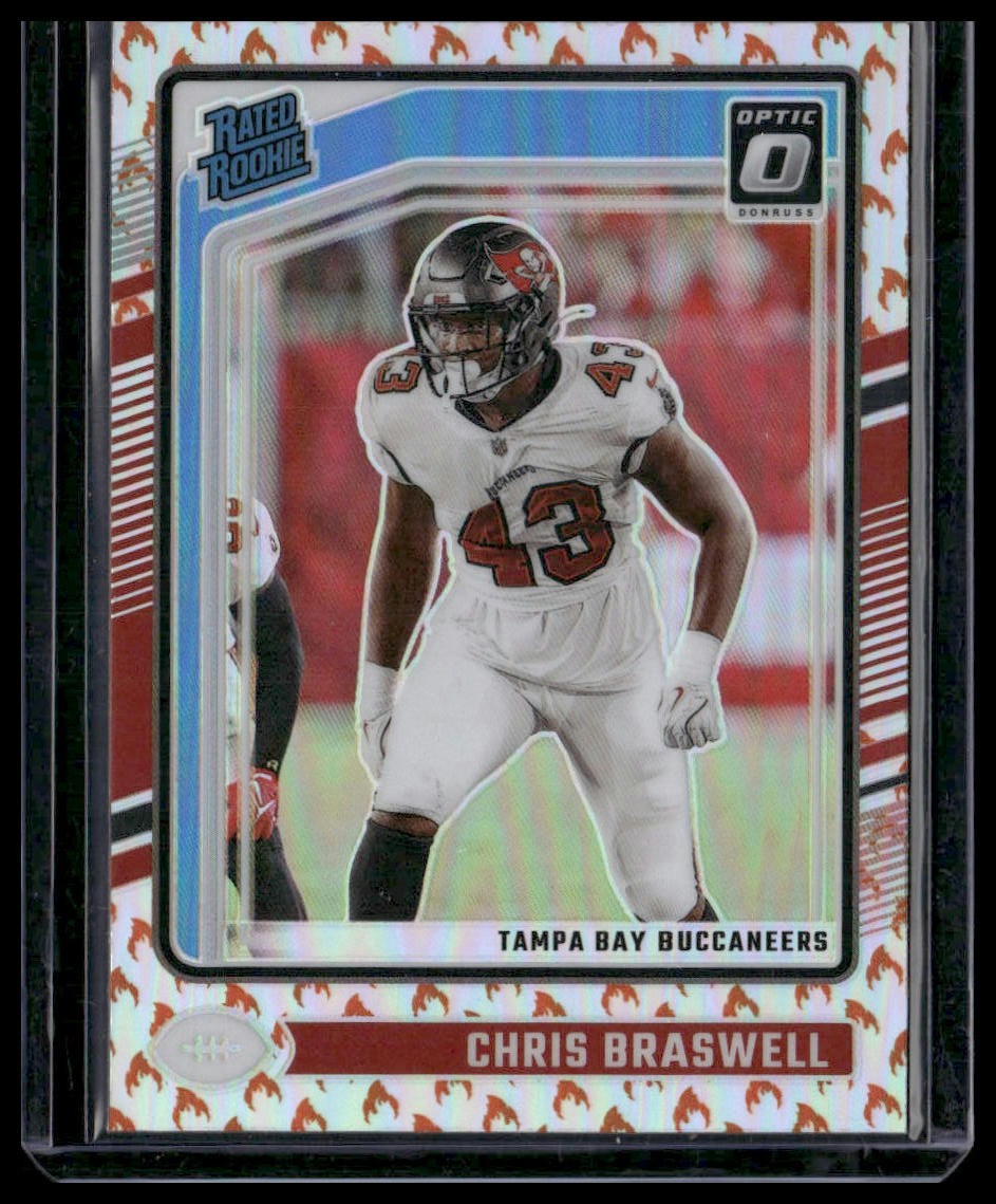 2024 Donruss Optic #220 Chris Braswell Fire