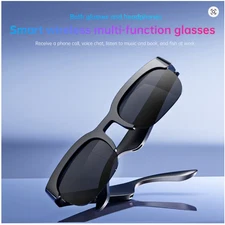 Smart AI Translator Glasses Bluetooth Music & Call Sunglasses for Men Women