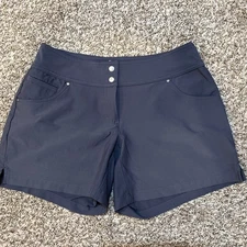 Slazenger Women's Size 4 Grey Golf Shorts, 5 in Inseam Activewear~EUC