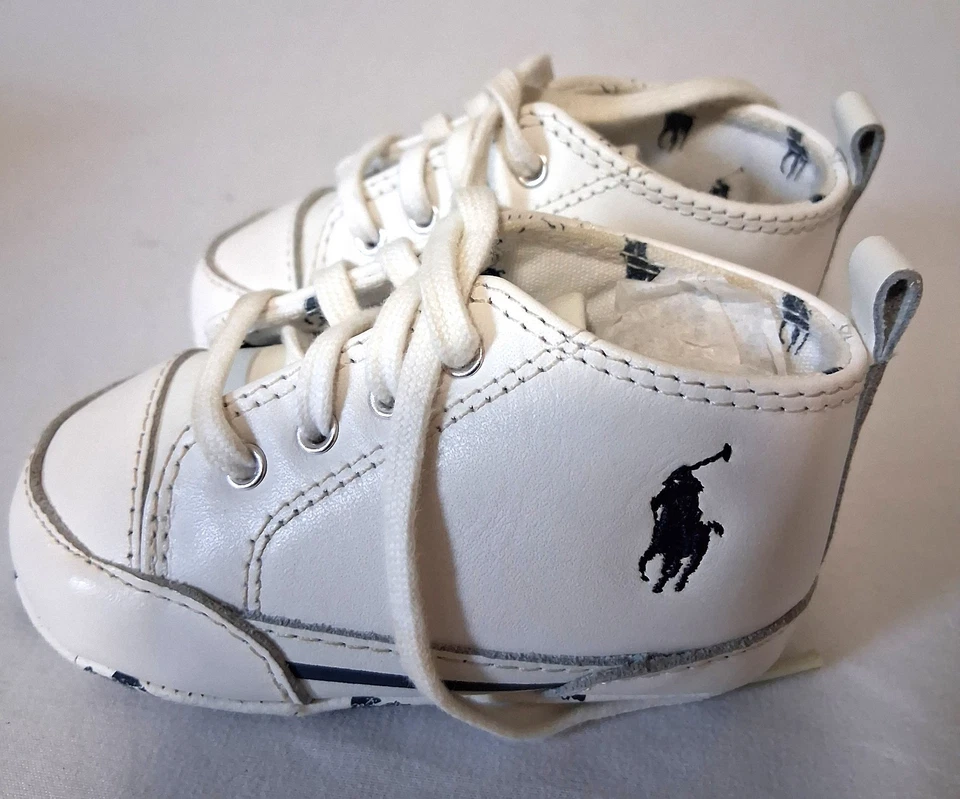 Ralph Lauren 婴儿床 Polo 成对鞋 男孩 (6 至 9 个月) 3 — 第 4/4 张图片