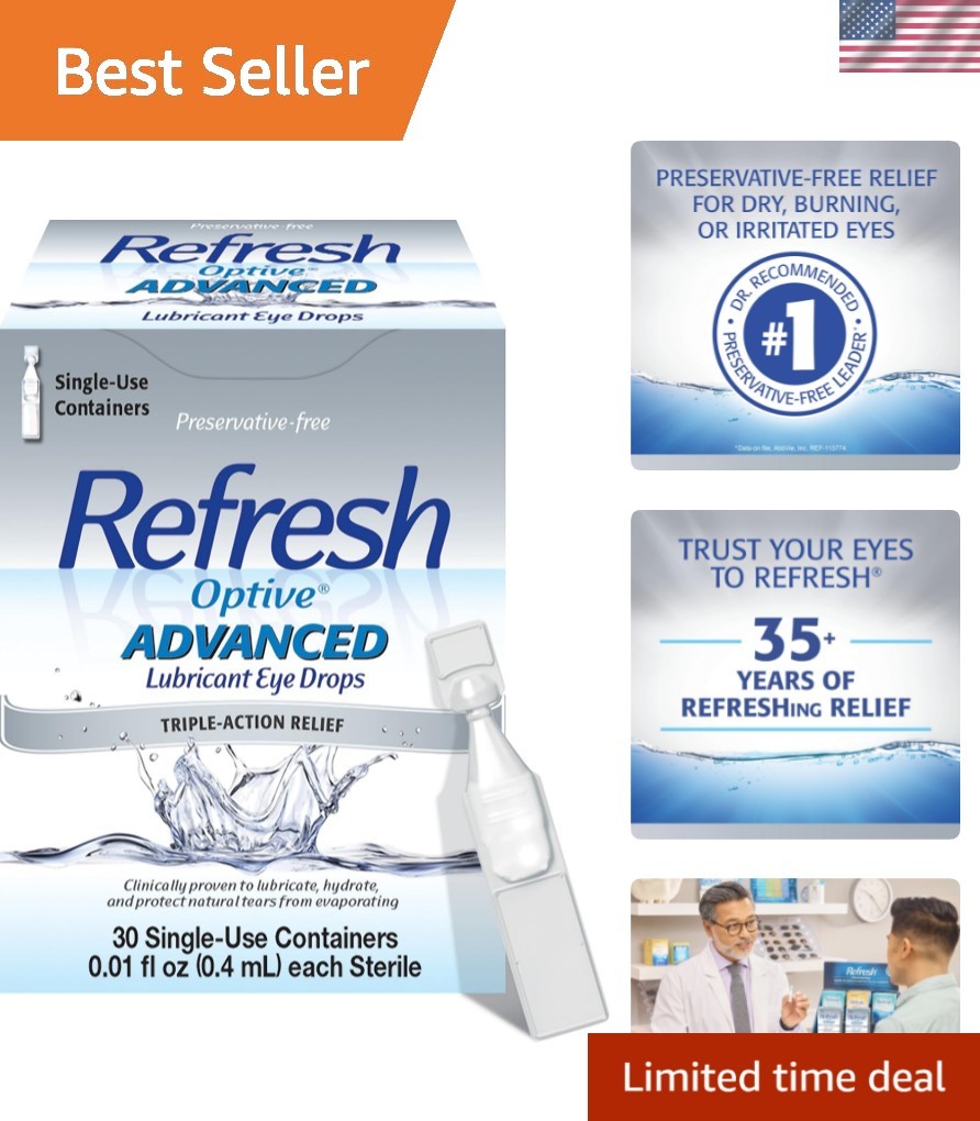 0.01 Fl Oz - Preservative-free Single-use Containers