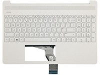 Original Hp 15S-EQ 15S-FQ Cover Handauflage Tastatur Weiß L91271-031