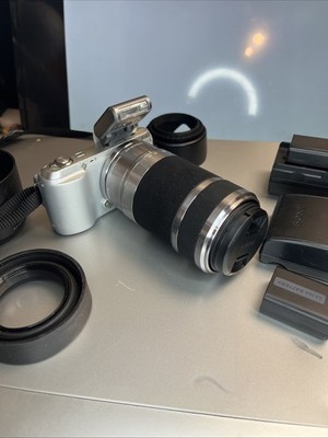 Sony Nex-C3 16.2MP Camera SEL55210 With Batteries