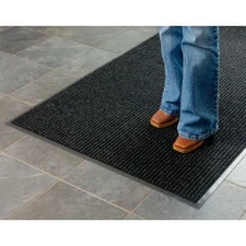 Brush & Clean Entrance Mat 3/8"" Thick 2' x 3' Charcoal  Inc. 0103319022X3