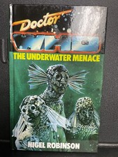Doctor Who: The Underwater Menace WH Allen Hardcover (new)