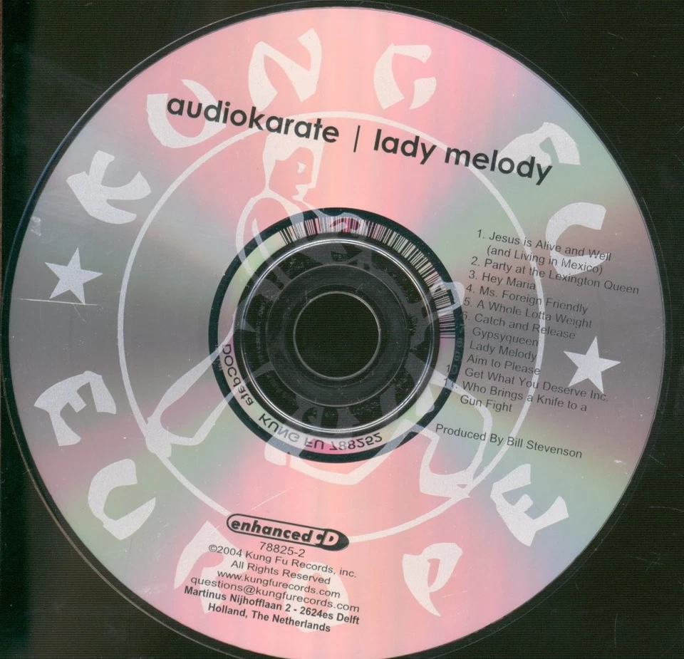 Audiokarate Lady Melody CD Europa Kung Fu 2004 788252 - Bild 3 von 3