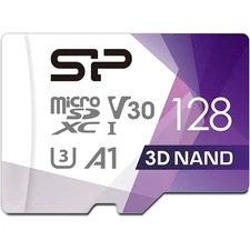 Silicon Power 128GB Micro SD Card U3 SDXC Up to 100MB/s High Speed Memory Car...