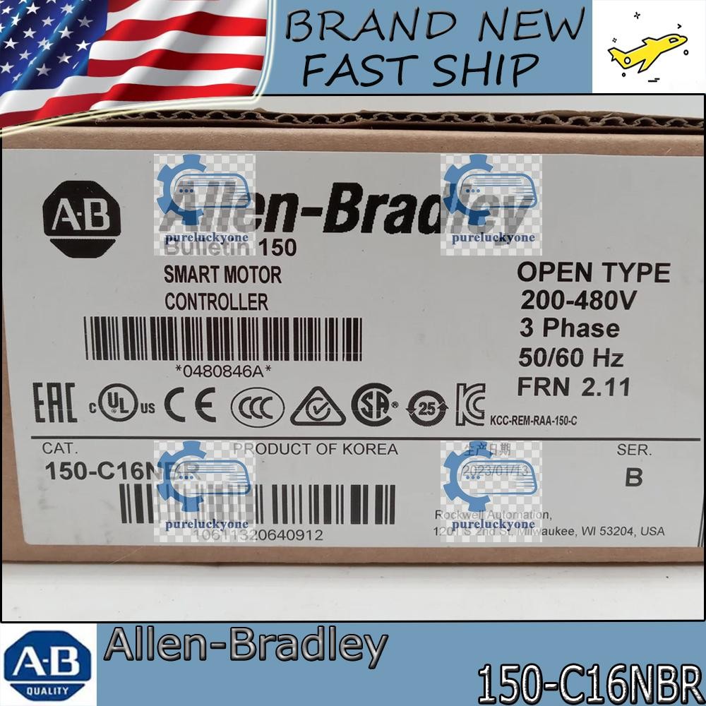 AB NEW 150-C16NBR SMC-3 Smart Motor Control 16A 480V Brand NEW