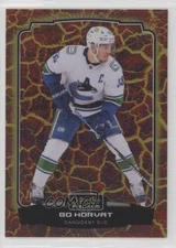 2022-23 O-Pee-Chee Platinum Hot Magma /499 Bo Horvat #196