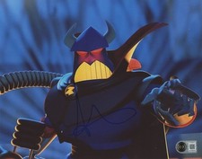 ANDREW STANTON SIGNED TOY STORY 2 3 ZURG 8X10 PHOTO DIRECTOR ANIMATOR BAS COA 