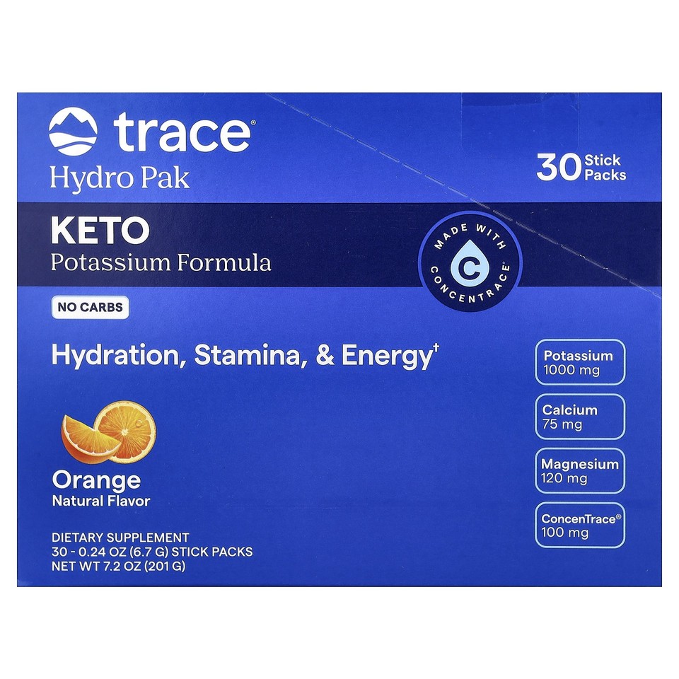 Hydro Pak Keto, Orange, 30 Stick Packs, 0.24 oz (6.7 g) Each